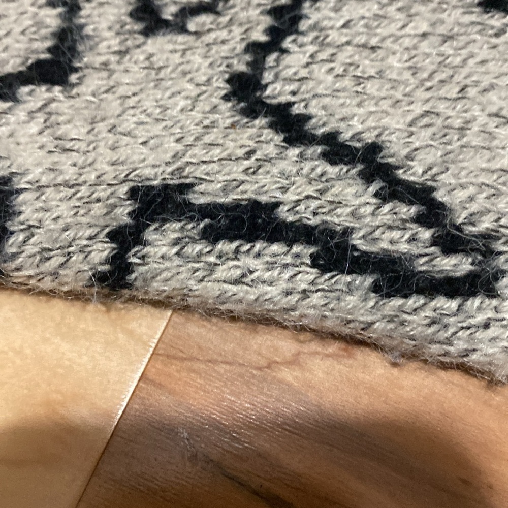 Igigli Star Patterned Cardigan with Denim Collar - Picture 9 of 17